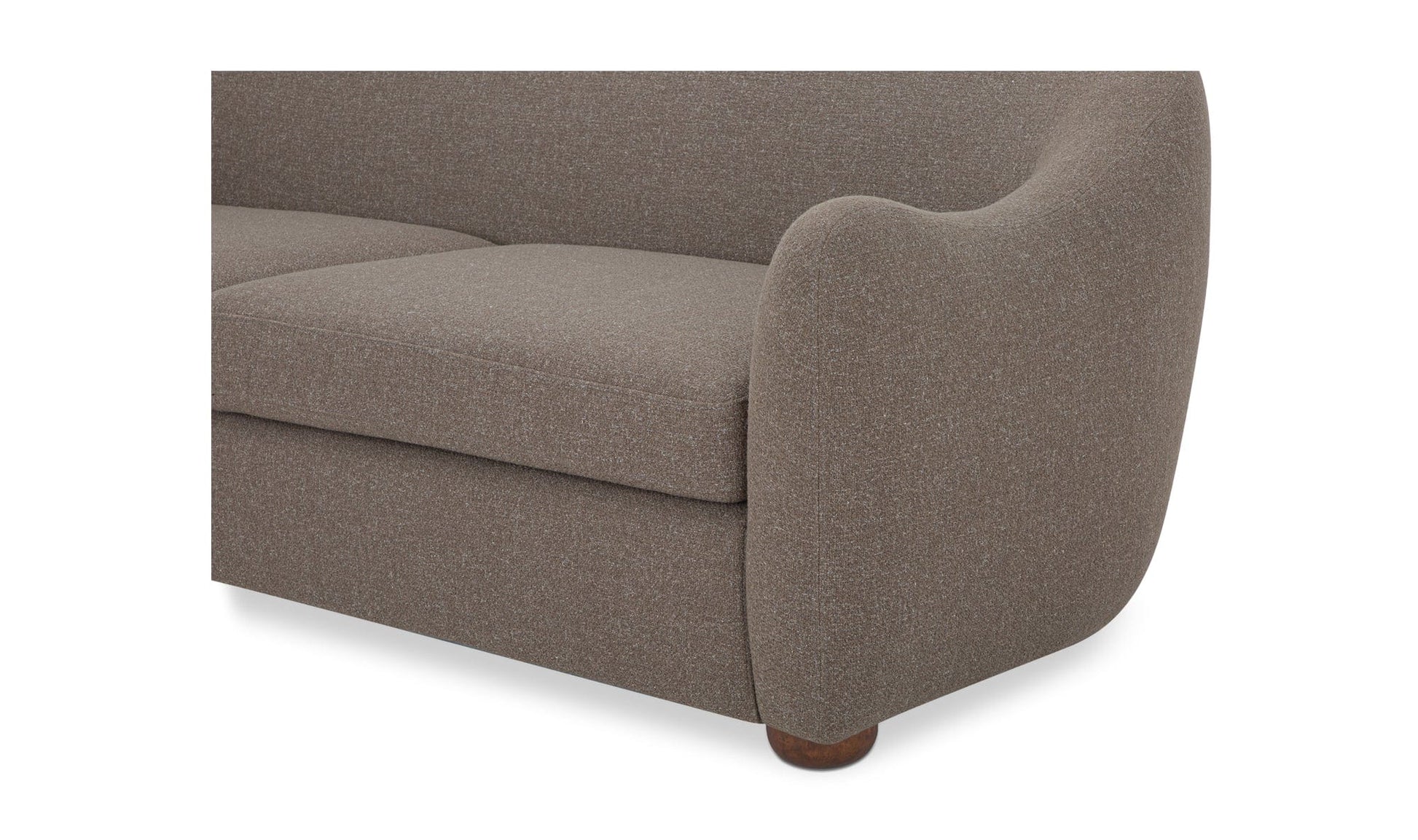 Moe's Home Collection Sofas Bria Sofa Brown Bria Sofa Brown