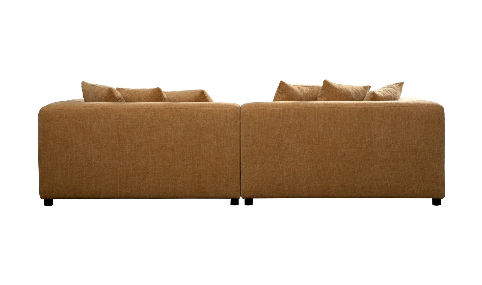Moe's Home Collection Sofas Davie Sofa Golden Yellow Davie Sofa Golden Yellow