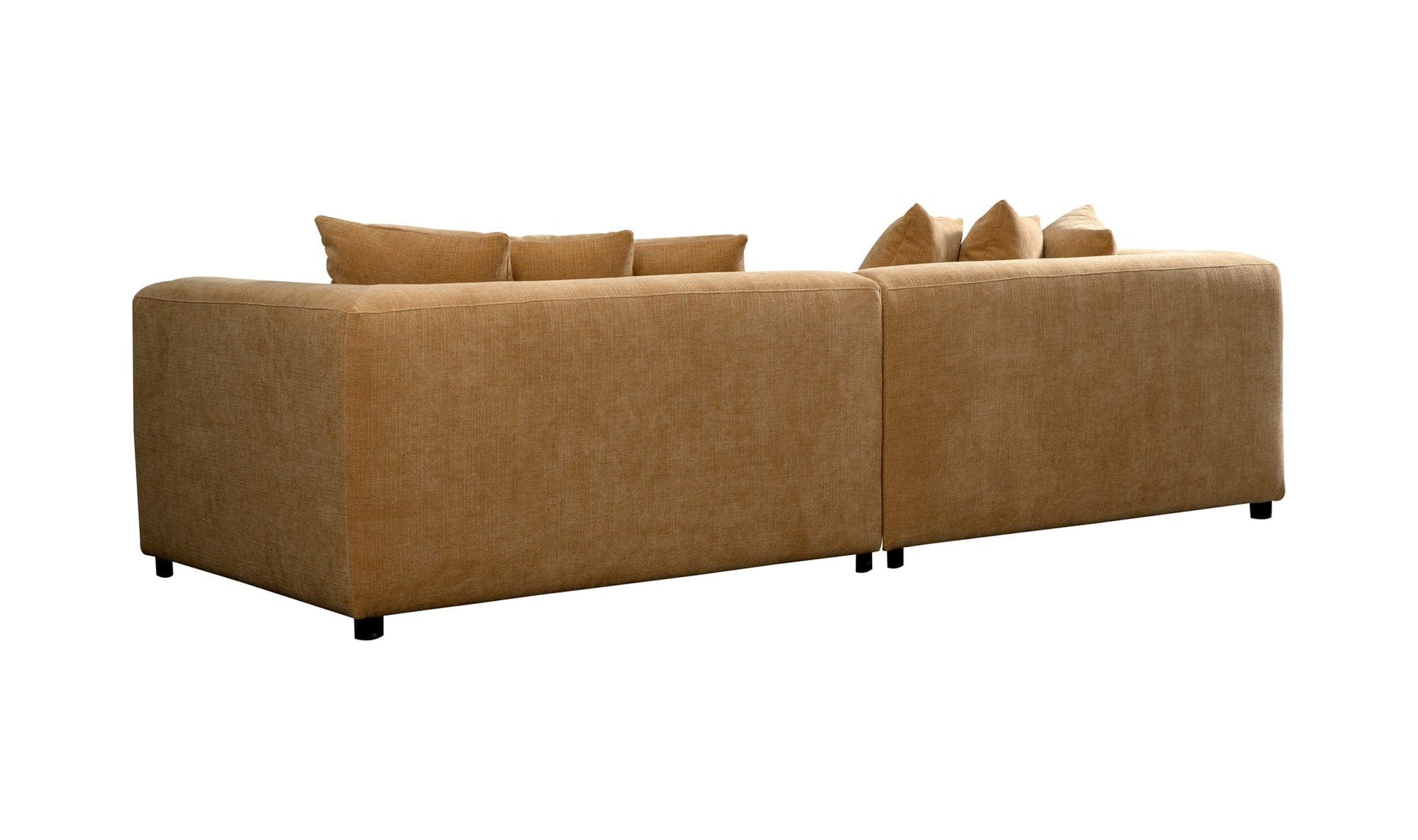 Moe's Home Collection Sofas Davie Sofa Golden Yellow Davie Sofa Golden Yellow