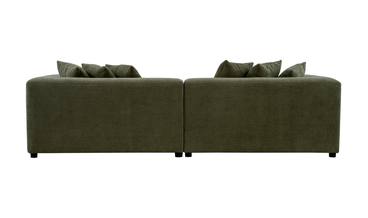 Moe's Home Collection Sofas Davie Sofa Olive Davie Sofa Olive