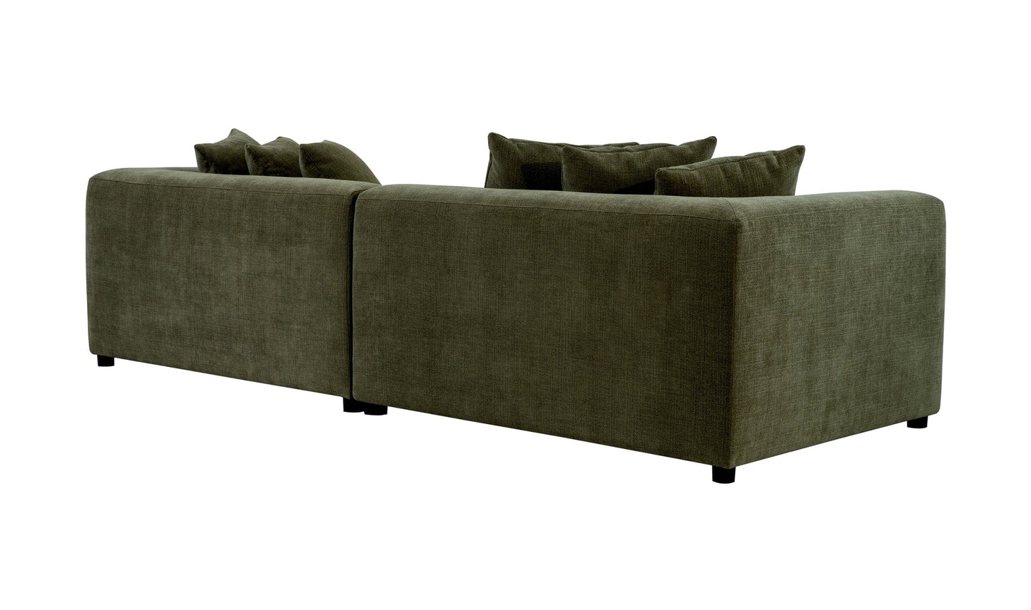 Moe's Home Collection Sofas Davie Sofa Olive Davie Sofa Olive