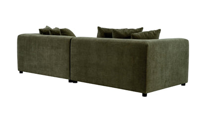 Moe's Home Collection Sofas Davie Sofa Olive Davie Sofa Olive