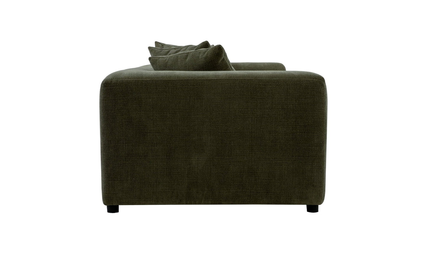 Moe's Home Collection Sofas Davie Sofa Olive Davie Sofa Olive