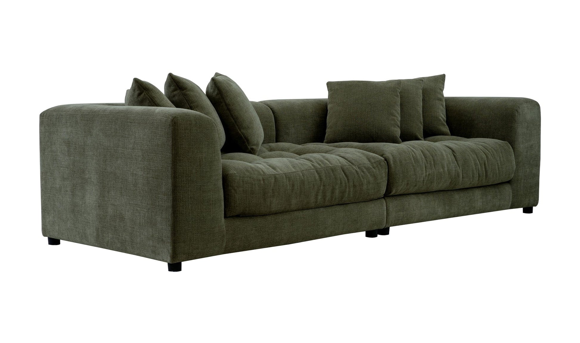 Moe's Home Collection Sofas Davie Sofa Olive Davie Sofa Olive