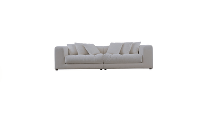 Moe's Home Collection Sofas Davie Sofa Warm White Davie Sofa Warm White