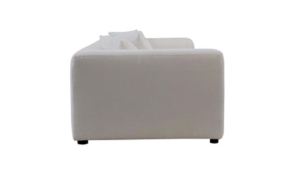 Moe's Home Collection Sofas Davie Sofa Warm White Davie Sofa Warm White
