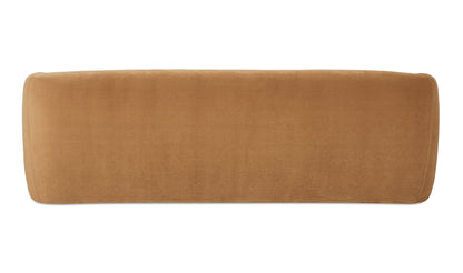 Moe's Home Collection Sofas Faye Sofa Tan Faux Mohair Faye Sofa Tan Faux Mohair
