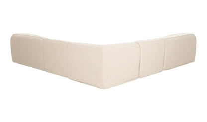 Moe's Home Collection Sofas Isla Classic L Modular Sectional Beige Isla Classic L Modular Sectional Beige