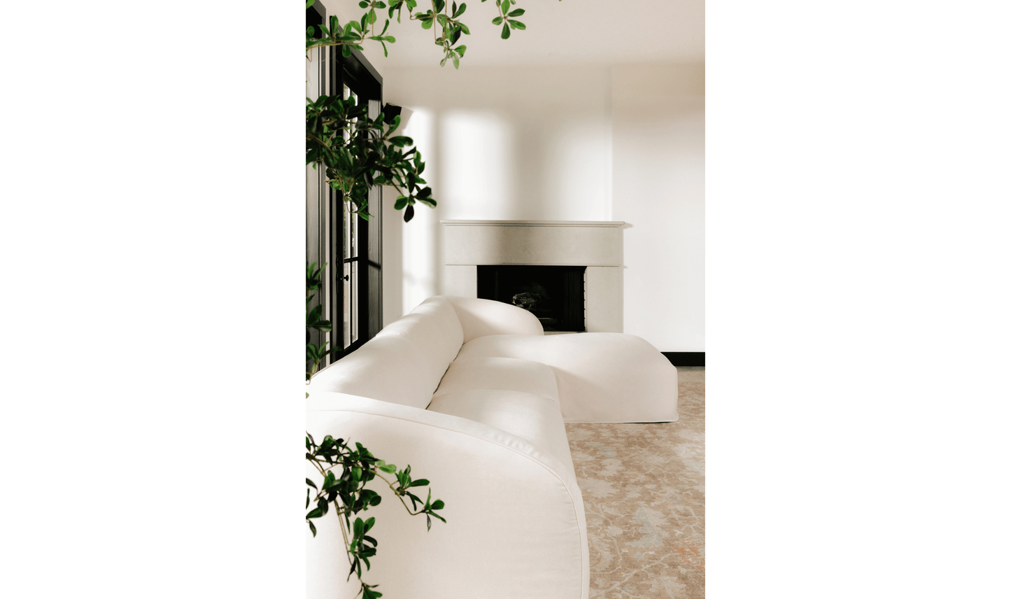 Moe's Home Collection Sofas ISLA CLASSIC L MODULAR SECTIONAL BEIGE ISLA CLASSIC L MODULAR SECTIONAL BEIGE