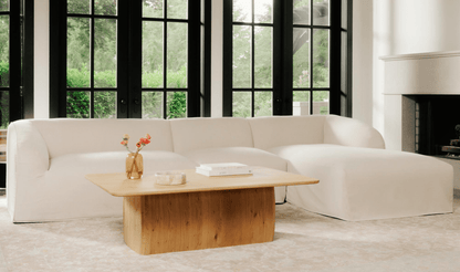 Moe's Home Collection Sofas ISLA CLASSIC L MODULAR SECTIONAL BEIGE ISLA CLASSIC L MODULAR SECTIONAL BEIGE