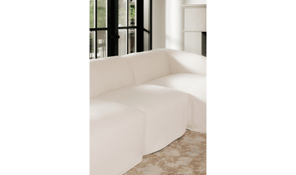 Moe's Home Collection Sofas ISLA DOUBLE CHAISE MODULAR SECTIONAL BEIGE ISLA DOUBLE CHAISE MODULAR SECTIONAL BEIGE