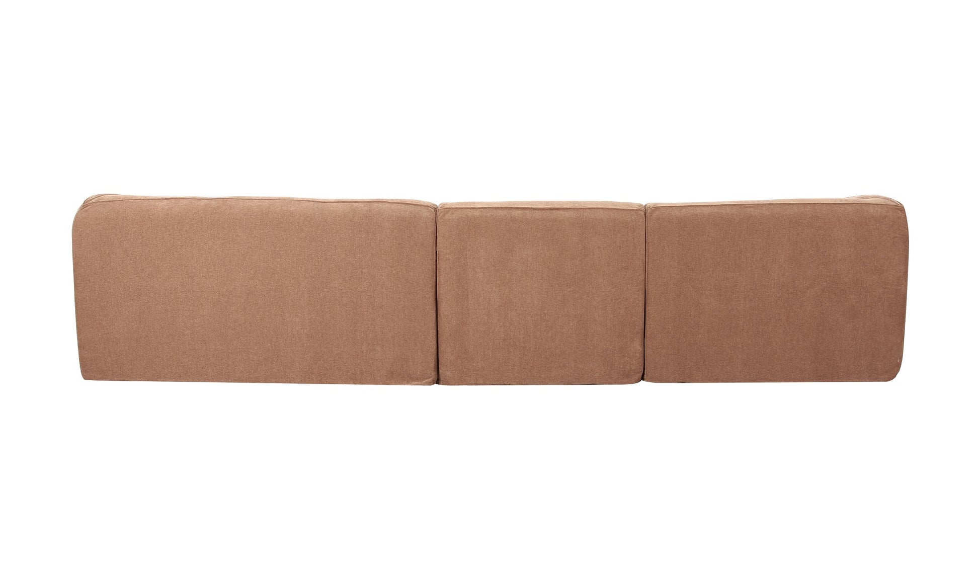 Moe's Home Collection Sofas Isla Lounge 3 Piece Modular Sectional Left Mocha Isla Lounge 3 Piece Modular Sectional Left Mocha
