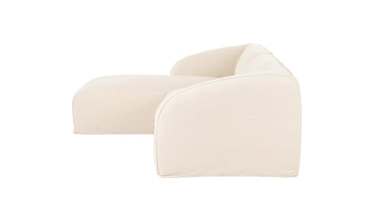 Moe's Home Collection Sofas Isla Nook 2 Piece Modular Sectional Left Beige Isla Nook 2 Piece Modular Sectional Left Beige