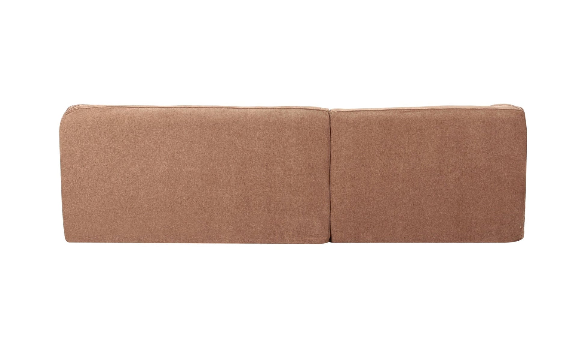 Moe's Home Collection Sofas Isla Nook 2 Piece Modular Sectional Left Mocha Isla Nook 2 Piece Modular Sectional Left Mocha