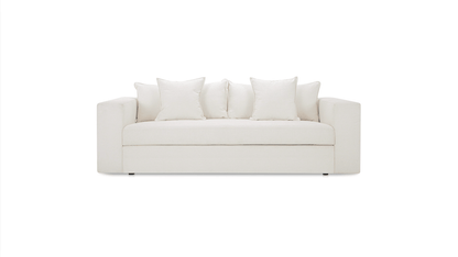Moe's Home Collection Sofas Kiran Sleeper Sofa White Kiran Sleeper Sofa White