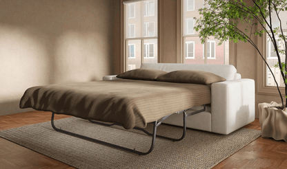 Moe's Home Collection Sofas KIRAN SLEEPER SOFA WHITE KIRAN SLEEPER SOFA WHITE