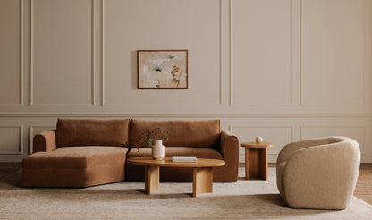 Moe's Home Collection Sofas Madrid Left Sectional Heritage Pink Madrid Left Sectional Heritage Pink