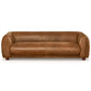Ashcroft Furniture Co Sofas Brown Marlon Luxury Italian Leather Sofa