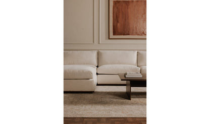 Moe's Home Collection Sofas Rue Classic L Modular Sectional Off White Rue Classic L Modular Sectional Off White