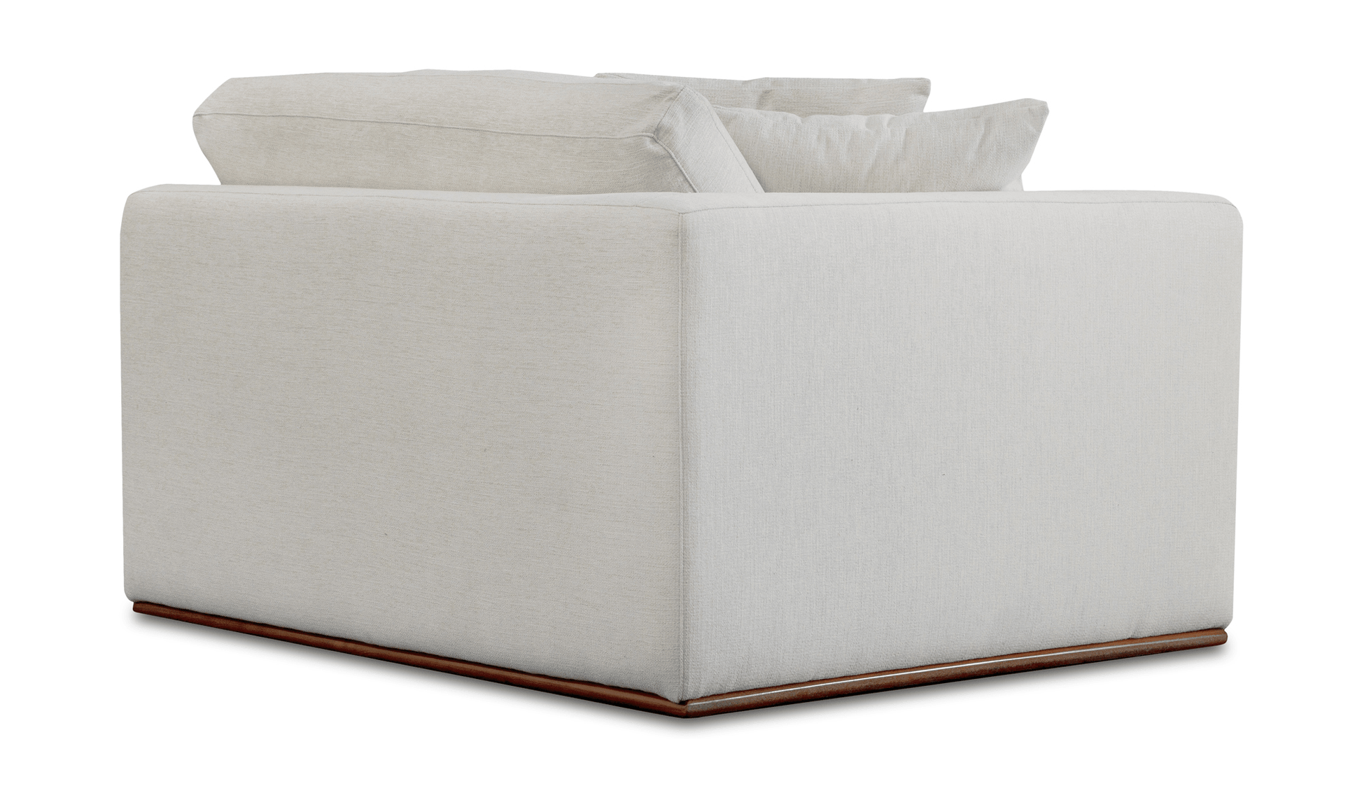 Moe's Home Collection Sofas RUE LEFT ARM FACING CHAIR OFF WHITE RUE LEFT ARM FACING CHAIR OFF WHITE