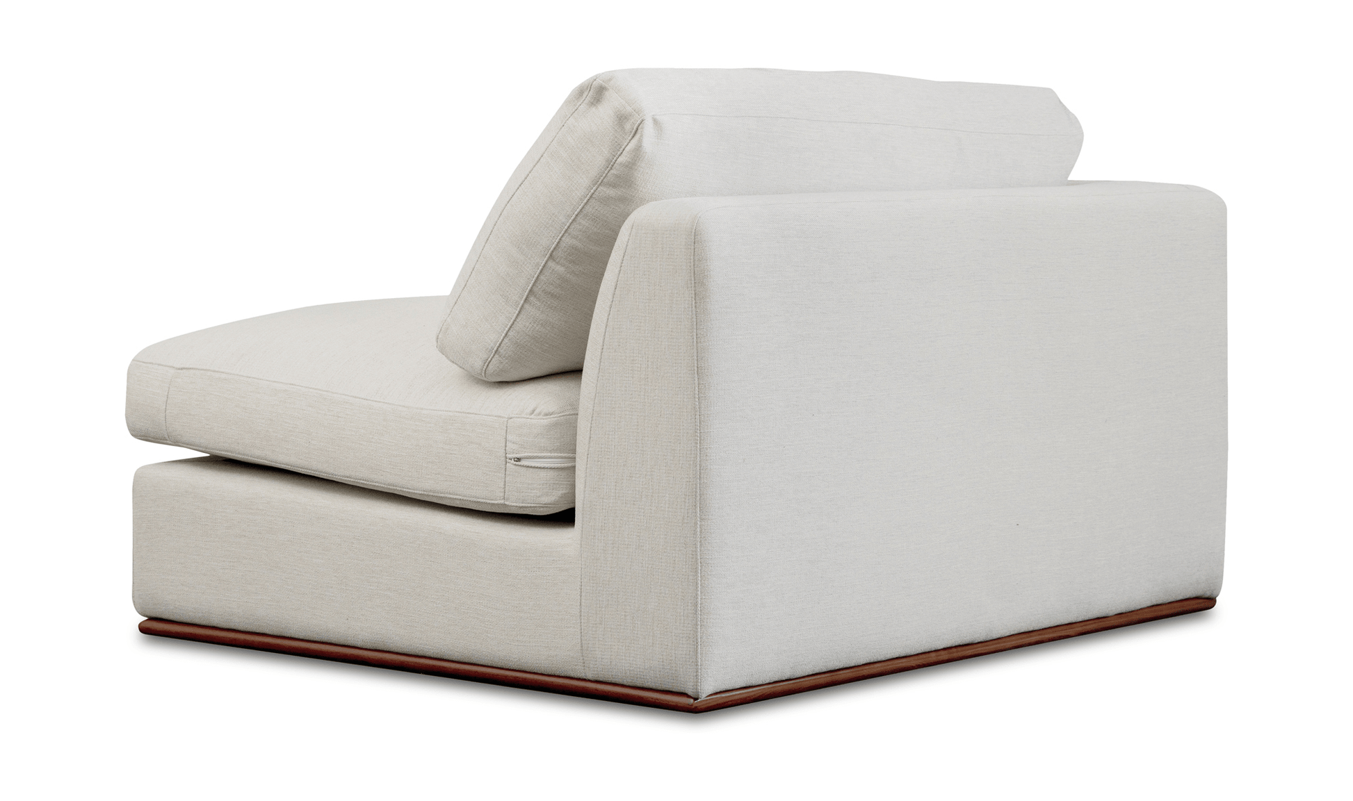 Moe's Home Collection Sofas RUE LEFT ARM FACING CHAIR OFF WHITE RUE LEFT ARM FACING CHAIR OFF WHITE