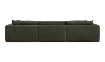 Moe's Home Collection Sofas Rue Modular Sofa Dark Green Rue Modular Sofa Dark Green