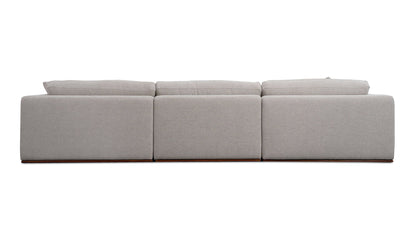 Moe's Home Collection Sofas Rue Modular Sofa Flecked Grey Rue Modular Sofa Flecked Grey