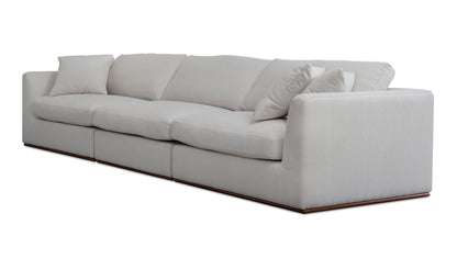 Moe's Home Collection Sofas Rue Modular Sofa Off White Rue Modular Sofa Off White