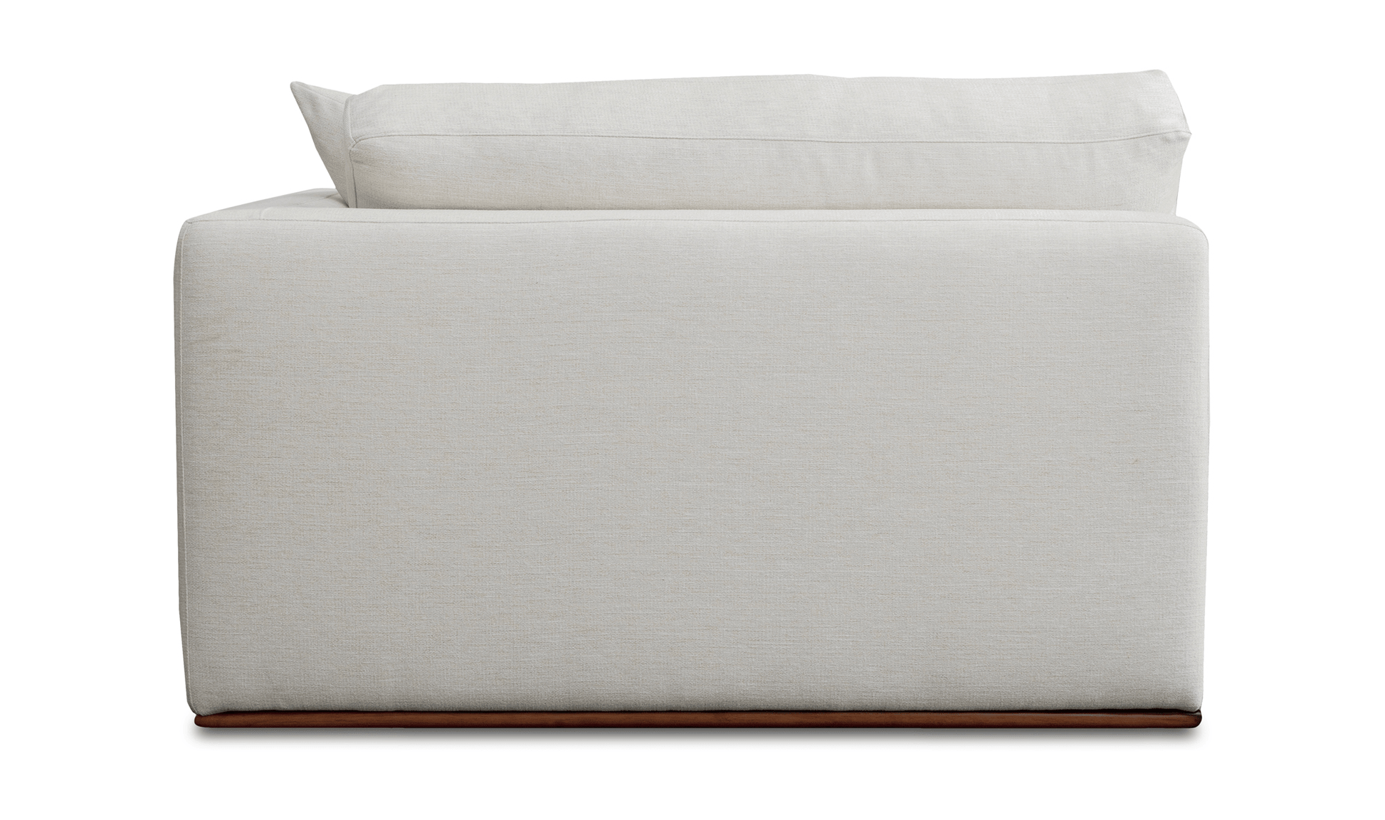 Moe's Home Collection Sofas RUE RIGHT ARM FACING CHAIR OFF WHITE RUE RIGHT ARM FACING CHAIR OFF WHITE