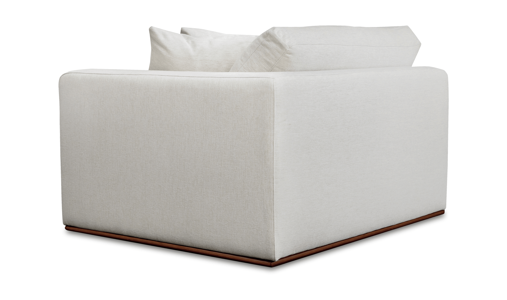 Moe's Home Collection Sofas RUE RIGHT ARM FACING CHAIR OFF WHITE RUE RIGHT ARM FACING CHAIR OFF WHITE