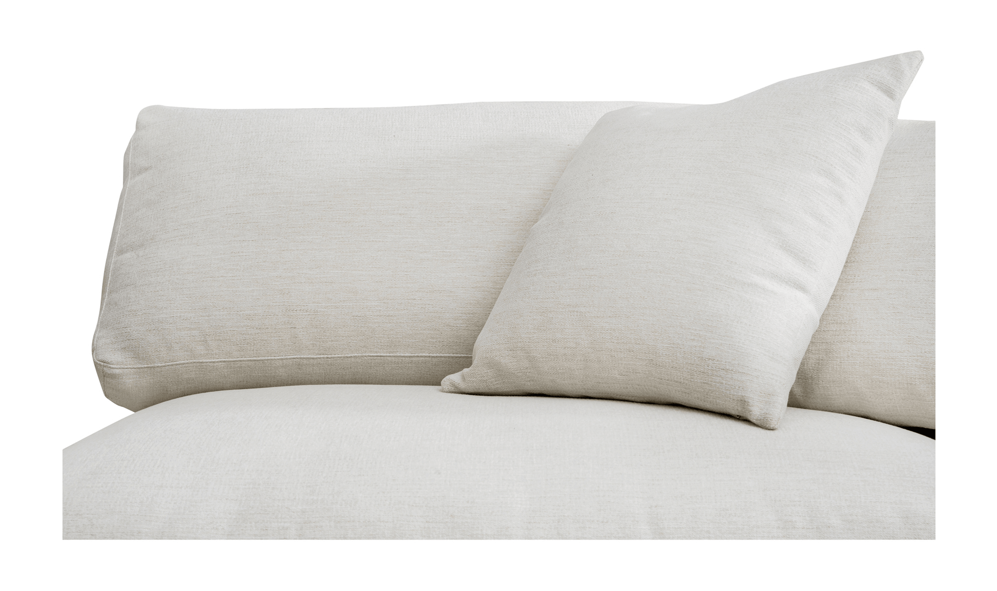 Moe's Home Collection Sofas RUE RIGHT ARM FACING CHAIR OFF WHITE RUE RIGHT ARM FACING CHAIR OFF WHITE