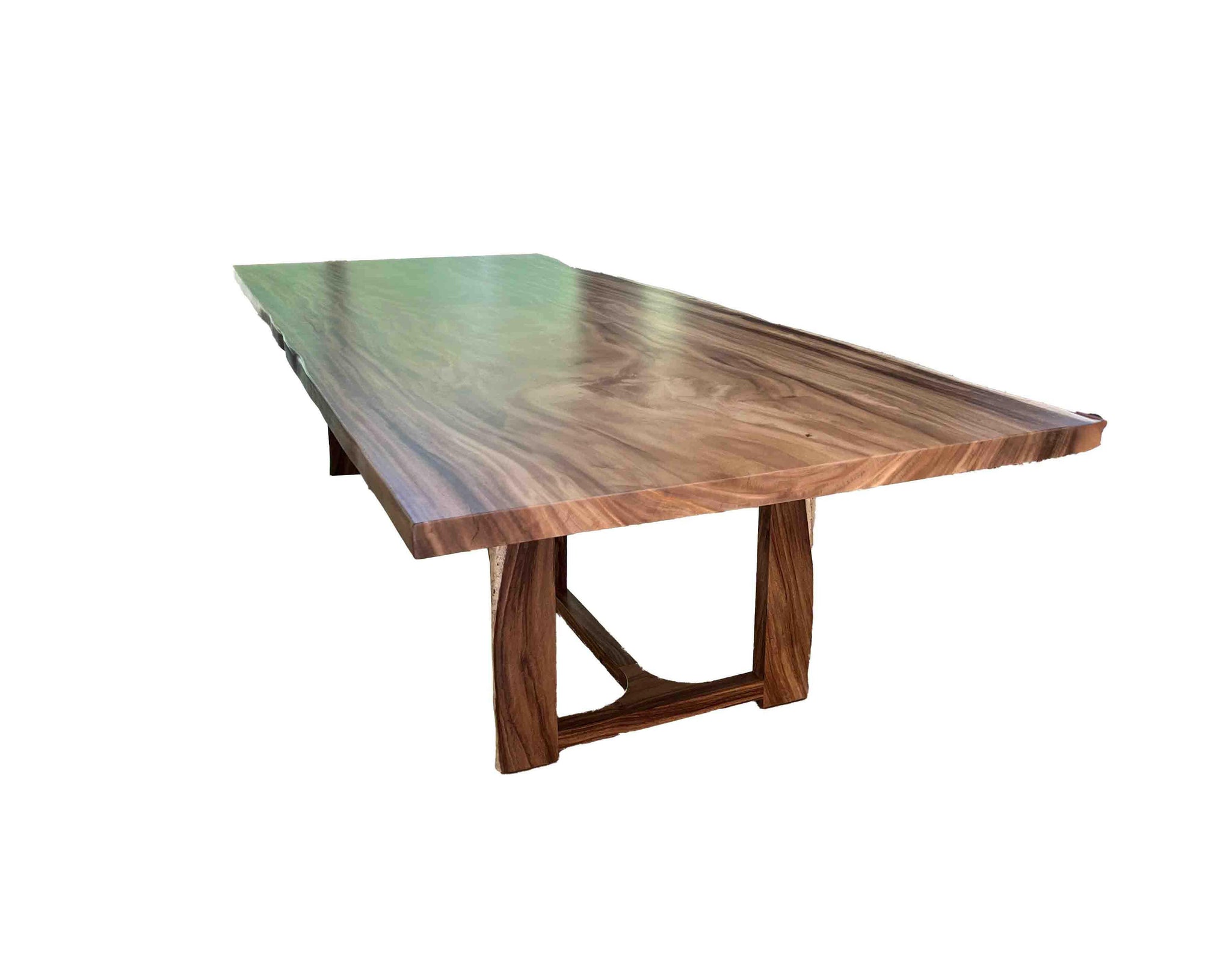 Exotic Solid Wood Dining Table High End Artisan Made – The Carpentry ...