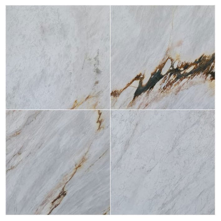 Villohome | Online Flooring Shop Special Order Marble Tiles Marble / Polished / 24"x24"x3/4" Alpina White Marble Polished Floor and Wall Tile - Large Format - Livfloors Collection Alpina White Marble Polished Floor and Wall Tile - Large Format - Livfloors Collection
