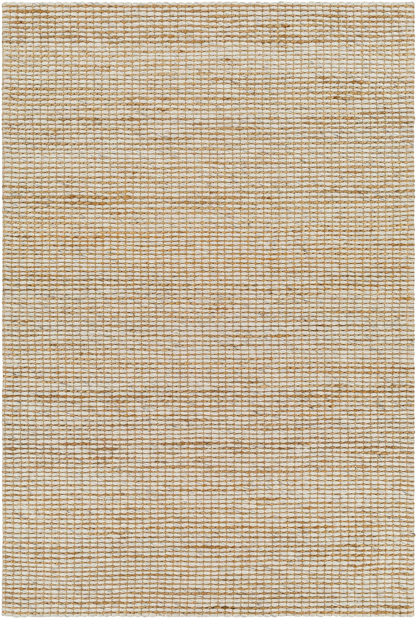 Riki Cream Jute-Wool Blend Rug