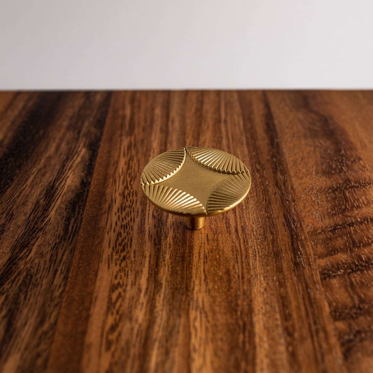 Star, Solid Brass Cabinet Knob.