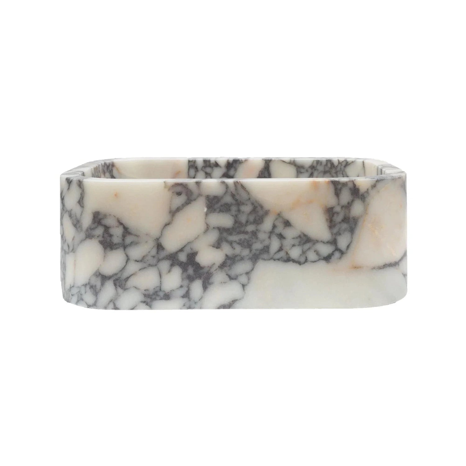 Villohome | Online Flooring Shop Stone Sinks Calacatta Viola Marble Rectangular Wall-mount Bathroom Sink (L)18" (W)12" (H)6" Calacatta Viola Marble Rectangular Wall-mount Bathroom Sink (L)18" (W)12" (H)6"