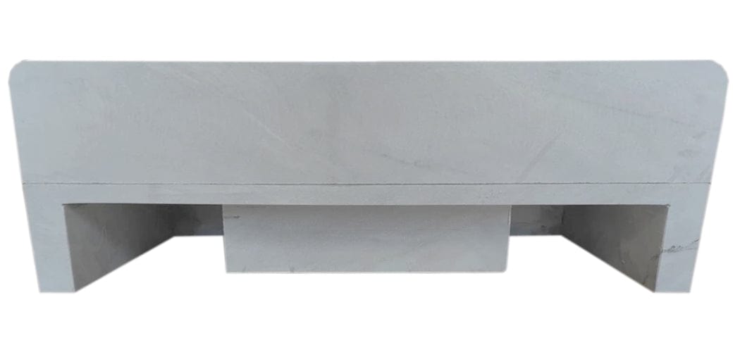 Villohome | Online Flooring Shop Stone Sinks Carrara White Marble Wall-mount Bathroom Sink with Backsplash (W)18" (L)36" (H)6" Carrara White Marble Wall-mount Bathroom Sink with Backsplash (W)18" (L)36" (H)6"