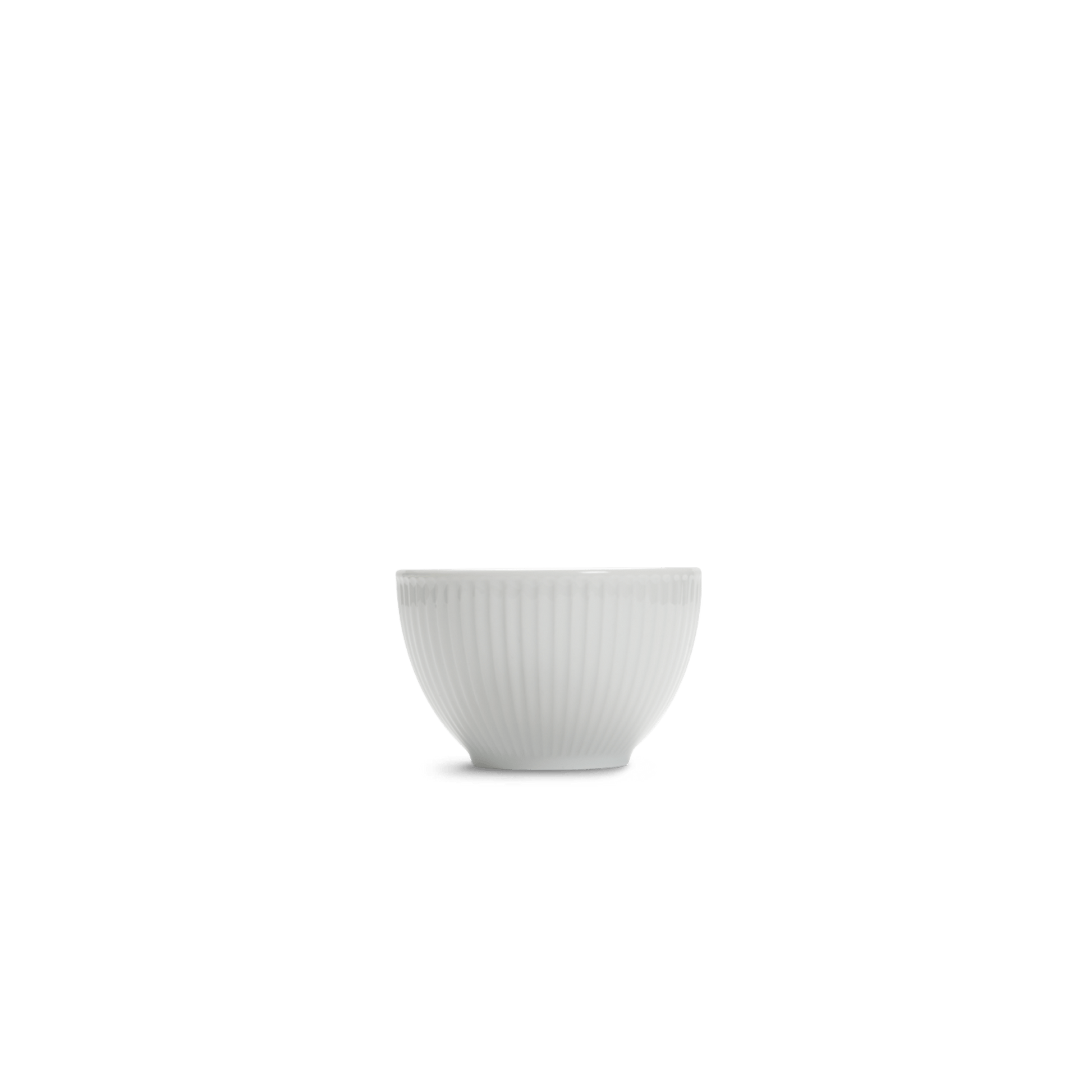 Pillivuyt Shop Sugar Bowl 3.5" diam x 2.25" H - 6 oz - Set of 4 Plisse Sugar Bowl/Pinch Bowl, Set of 4