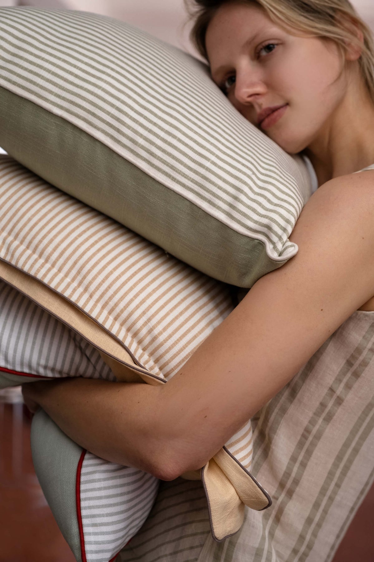 Cipria Large Throw Pillow.