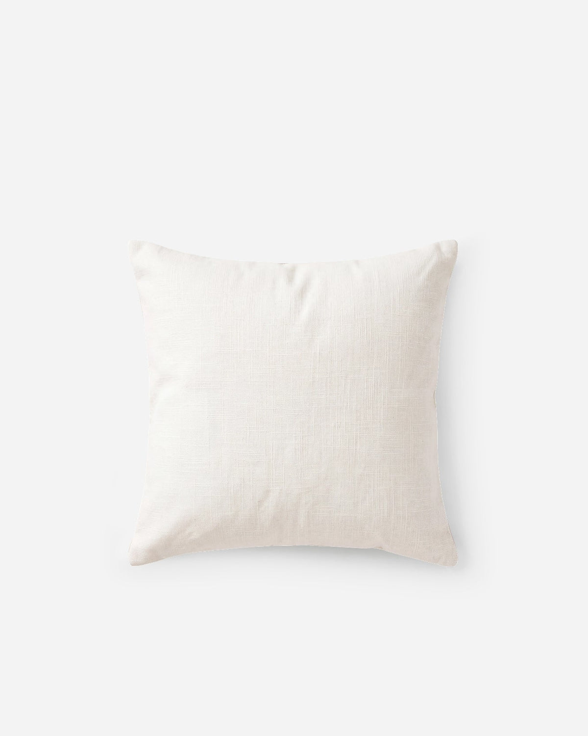 Palm Leaf Embroidered Throw Pillow.