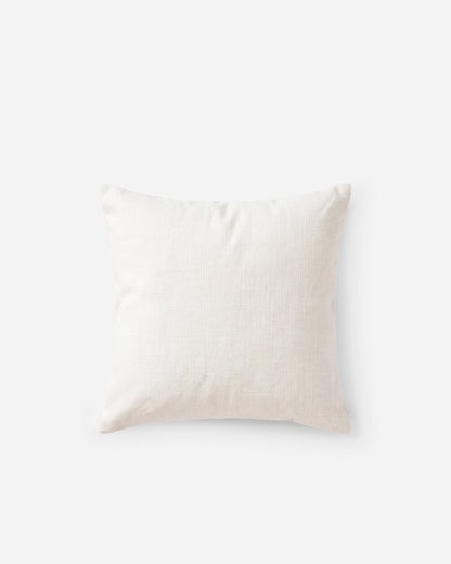 Palm Leaf Embroidered Throw Pillow.