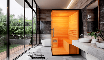 3 Person Home Steam Sauna | Traditional 7™.