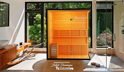 3 Person Home Steam Sauna | Traditional 7™.