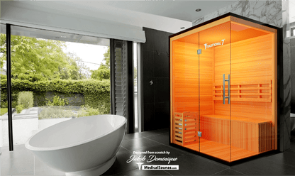 3 Person Home Steam Sauna | Traditional 7™.