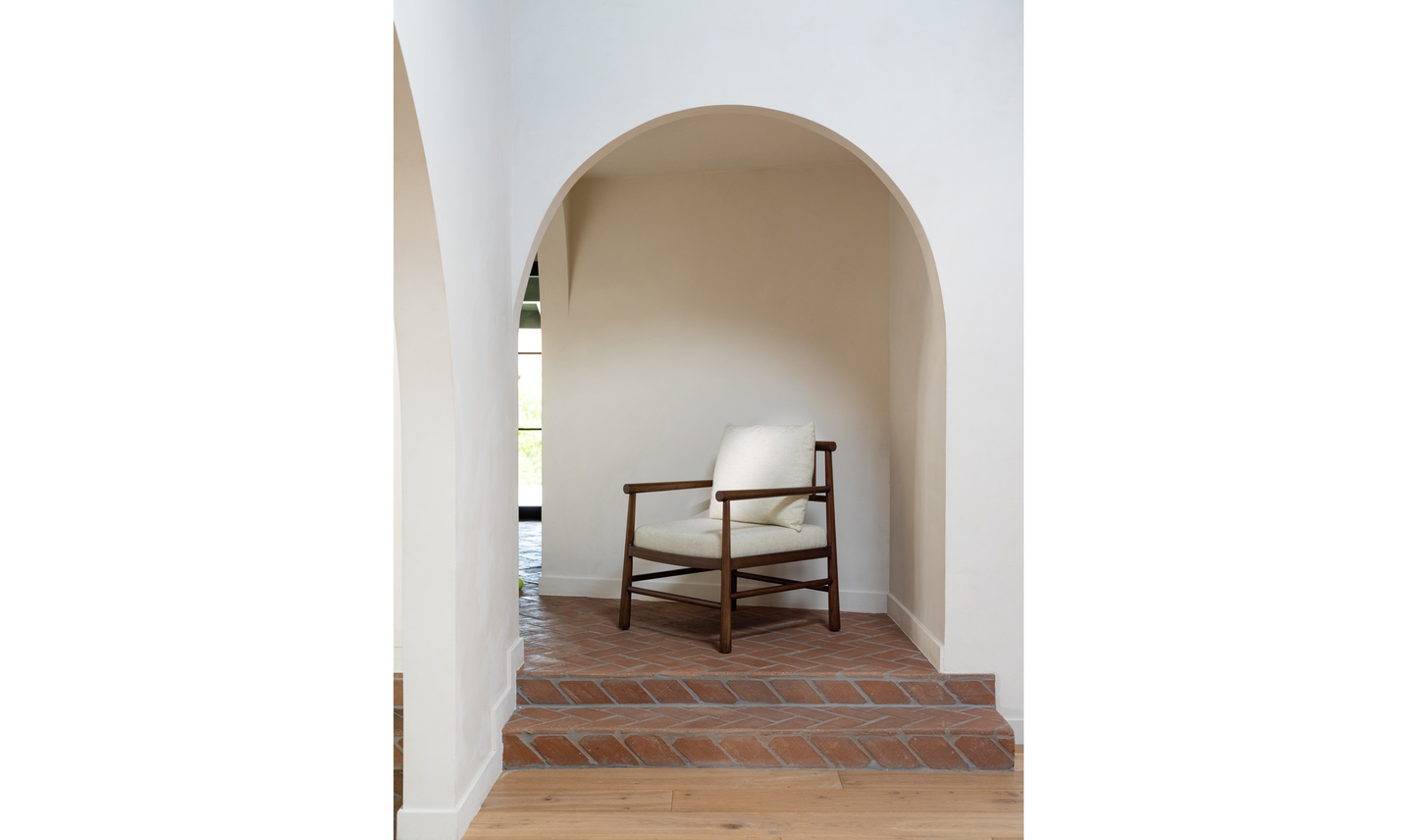 Mayne Accent Chair Cream