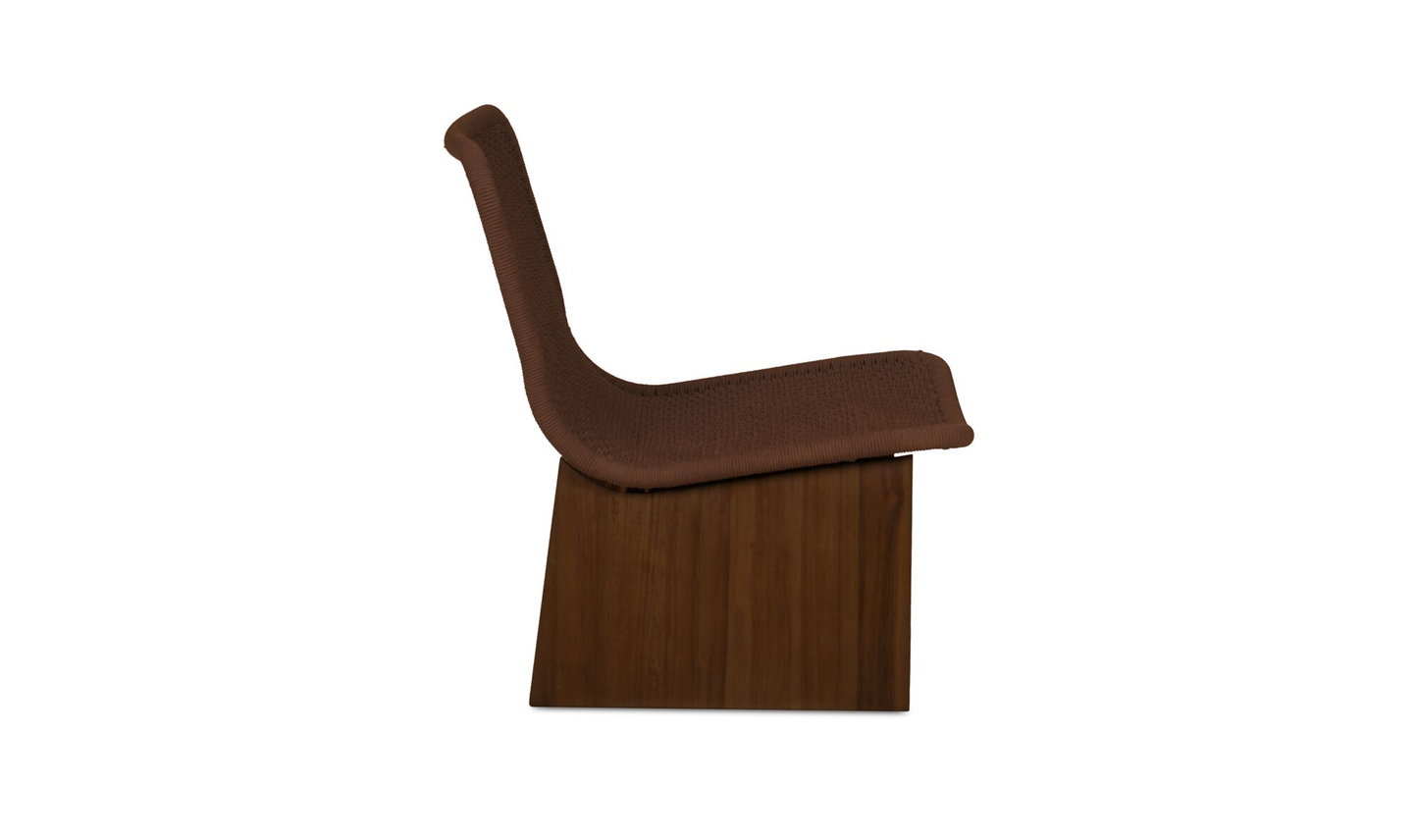 Savanna Outdoor Accent Chair Brown
