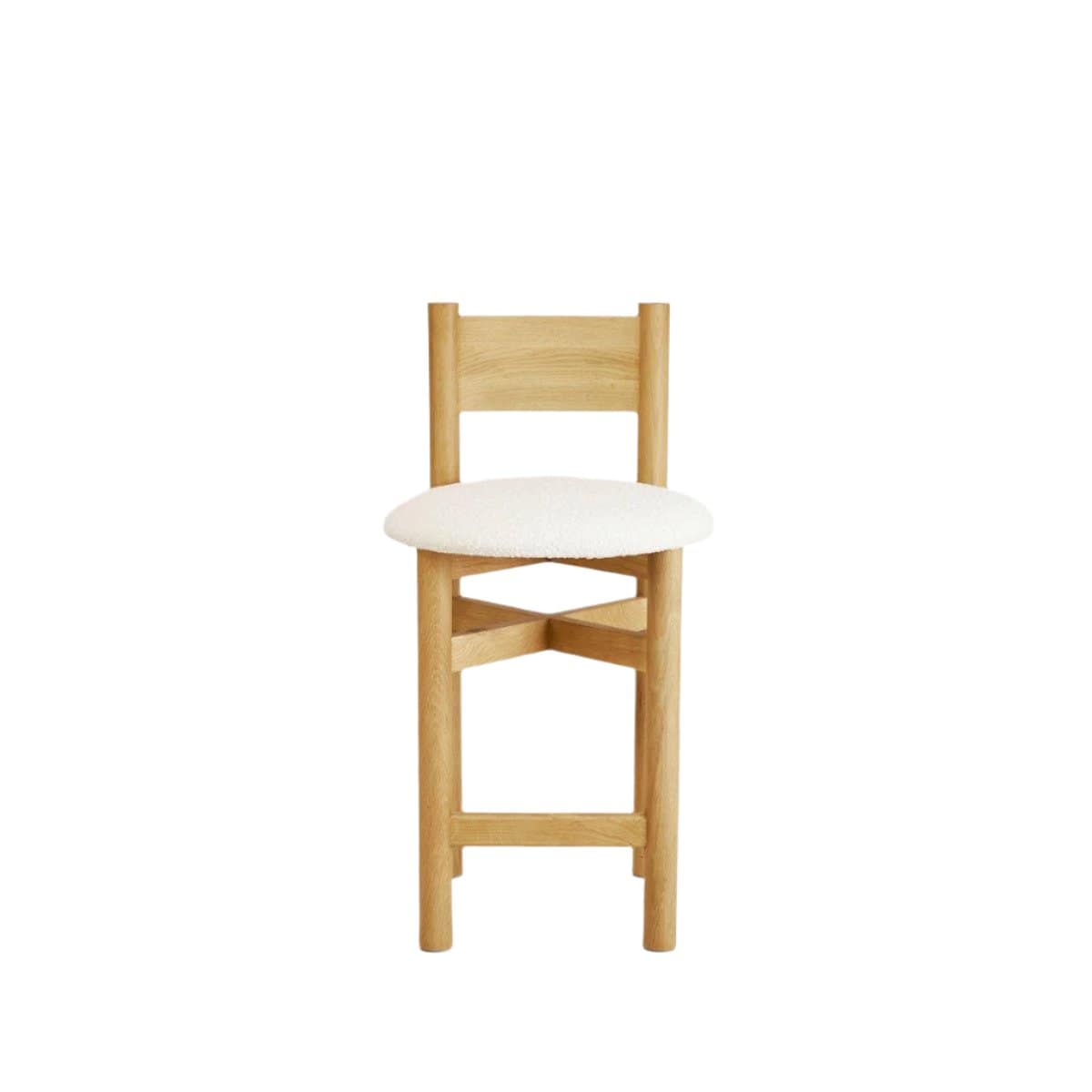 House of Leon Table & Bar Stools Teddy Counter Stool - White Oak Teddy Counter Stool - White Oak