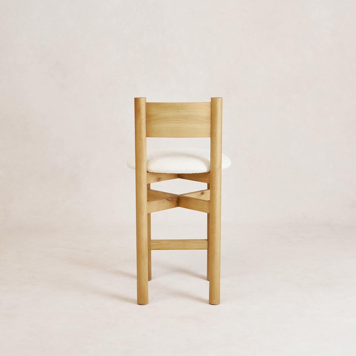 House of Leon Table & Bar Stools Teddy Counter Stool - White Oak Teddy Counter Stool - White Oak
