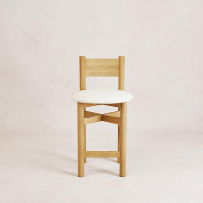 House of Leon Table & Bar Stools Teddy Counter Stool - White Oak Teddy Counter Stool - White Oak