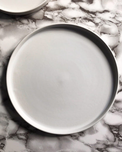 atacama home Tabletop Large Casa Cubista White Matte Tableware - Plates and Bowls